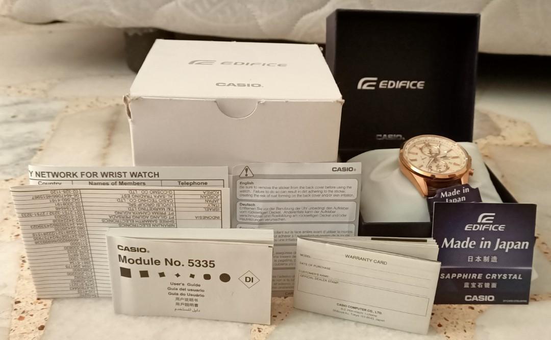 CASIO EDIFICE WATCH