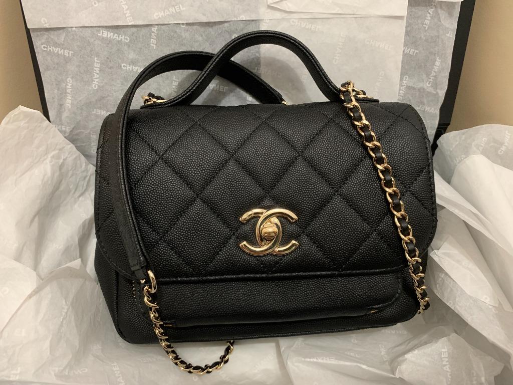 Replica Chanel Business Affinity Small Flap Bag with Top Handle A93749