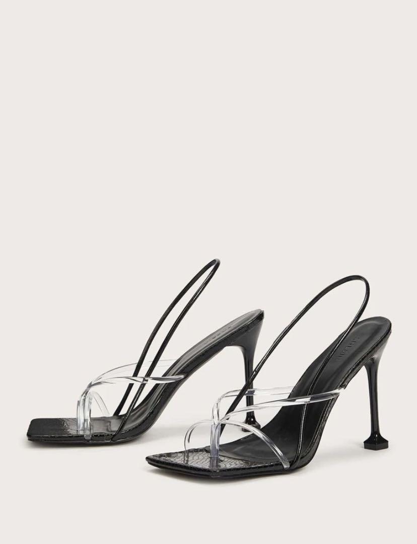 toe post slingback sandals
