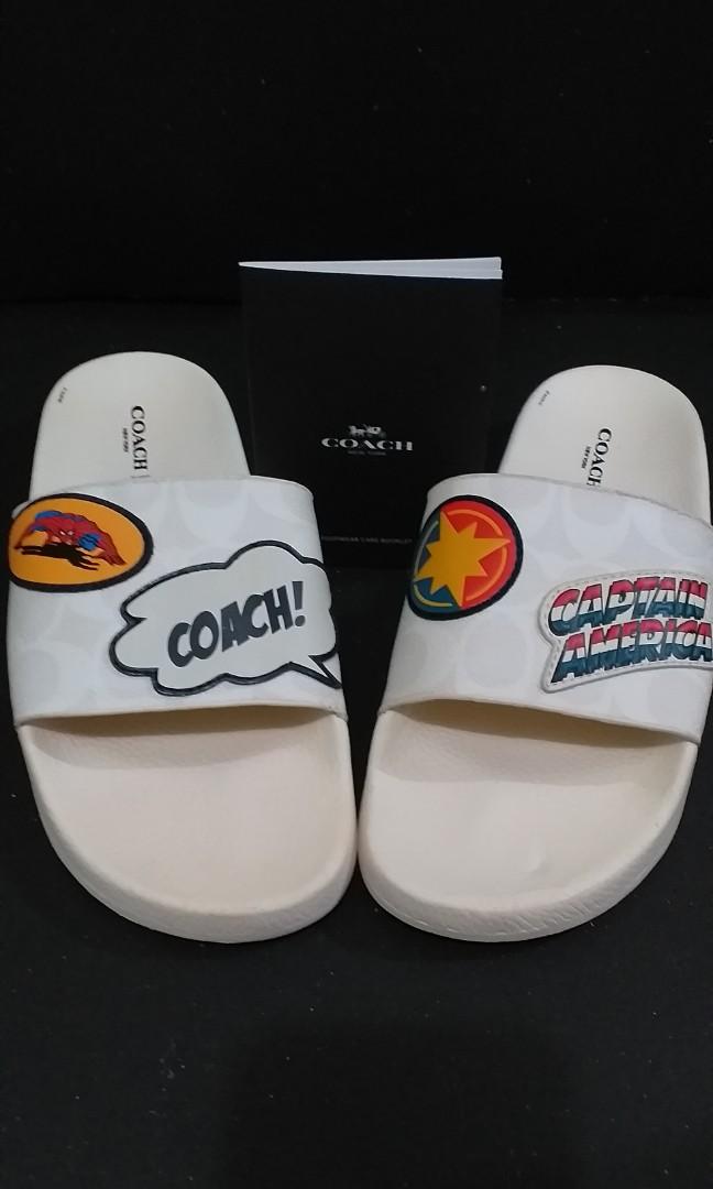 Coach slides Marvel limited edition Men s Fashion Footwear