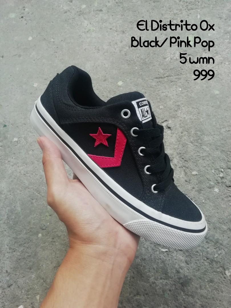 converse el distrito ox black