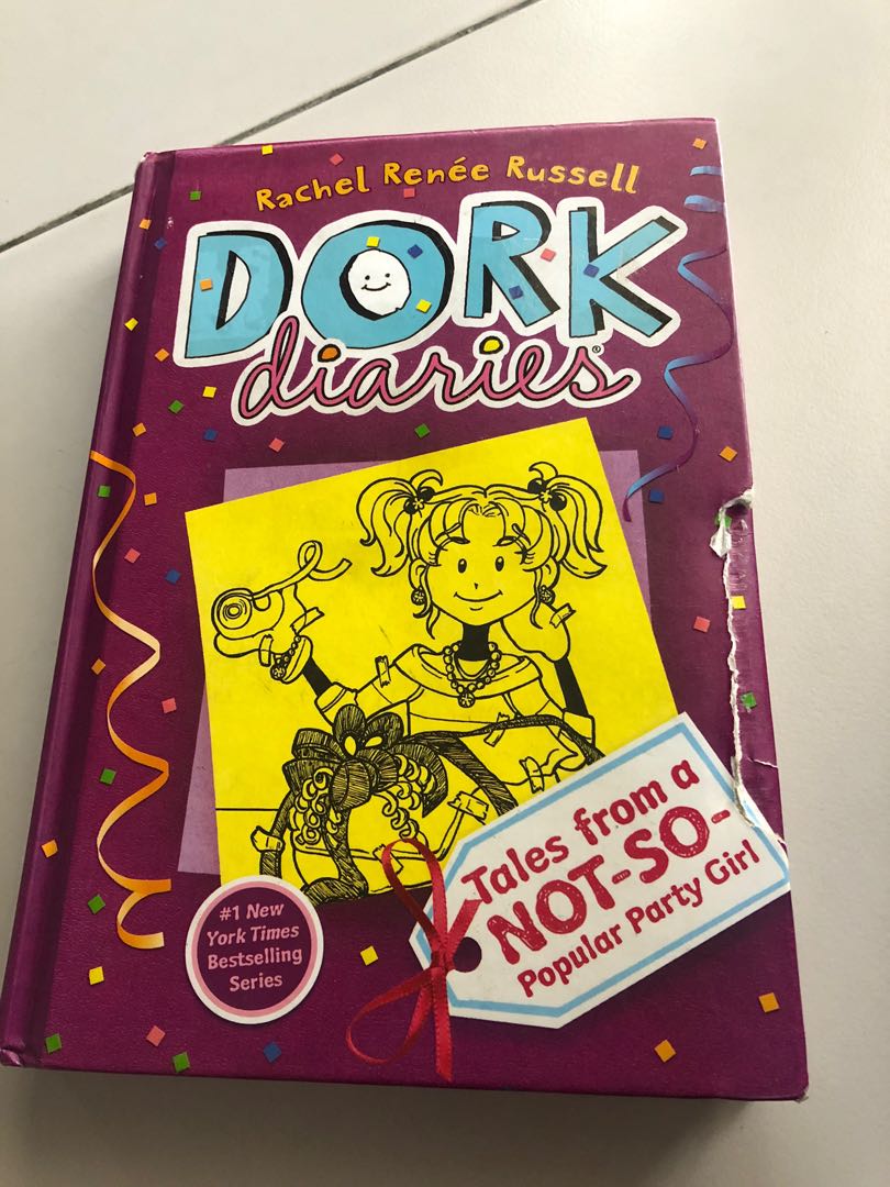 Dork Diaries Hard Cover Tales from Not So Popular Party Girl, Hobbies &amp; Toys, Books &amp; Magazines ...