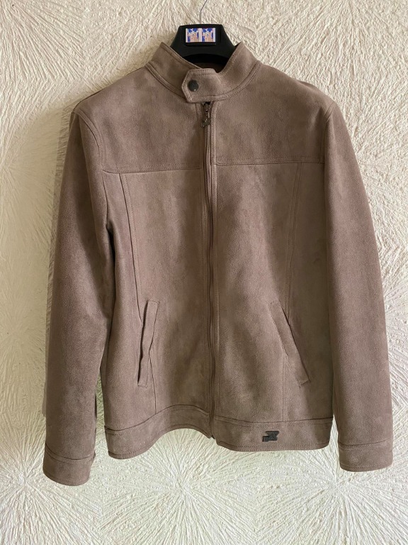 armani suede jacket