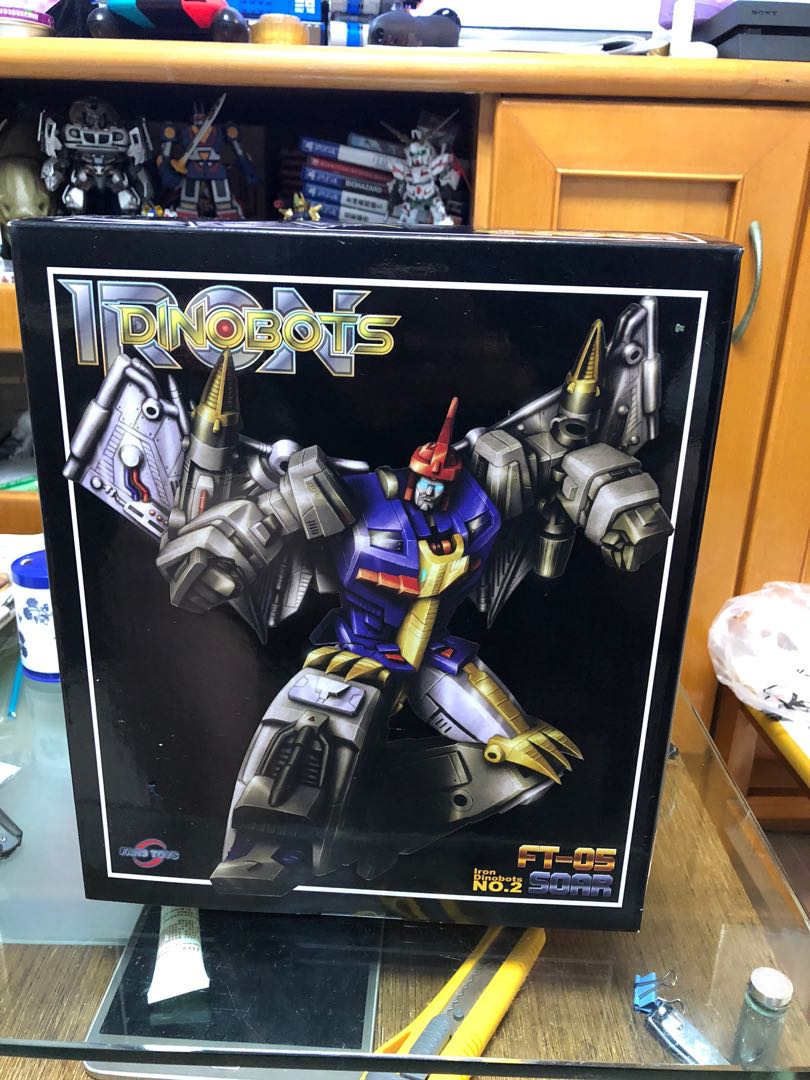 FT-05 Iron Dinobots No.2 Soar開封未使用 Transformers Square One: FT-05 Soar - Robot Mode Pictorial