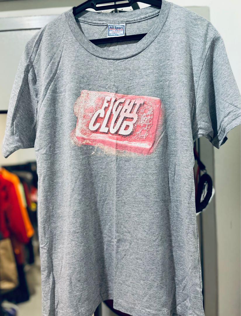 Fight Club movie T-Shirt ( Preloved), Men's Fashion, Tops & Sets, Tshirts &  Polo Shirts on Carousell