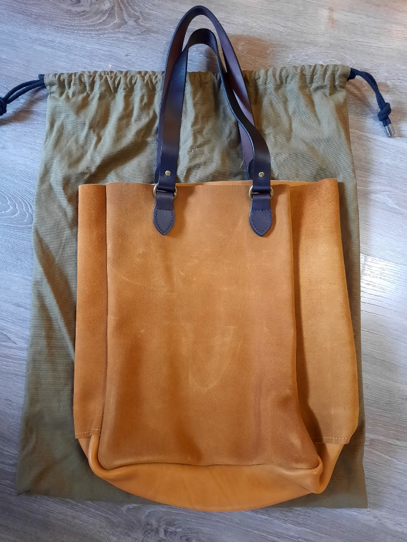 Filson 猄皮tote bag (made in U.S.), 男裝, 袋, 腰袋、手提袋、小袋