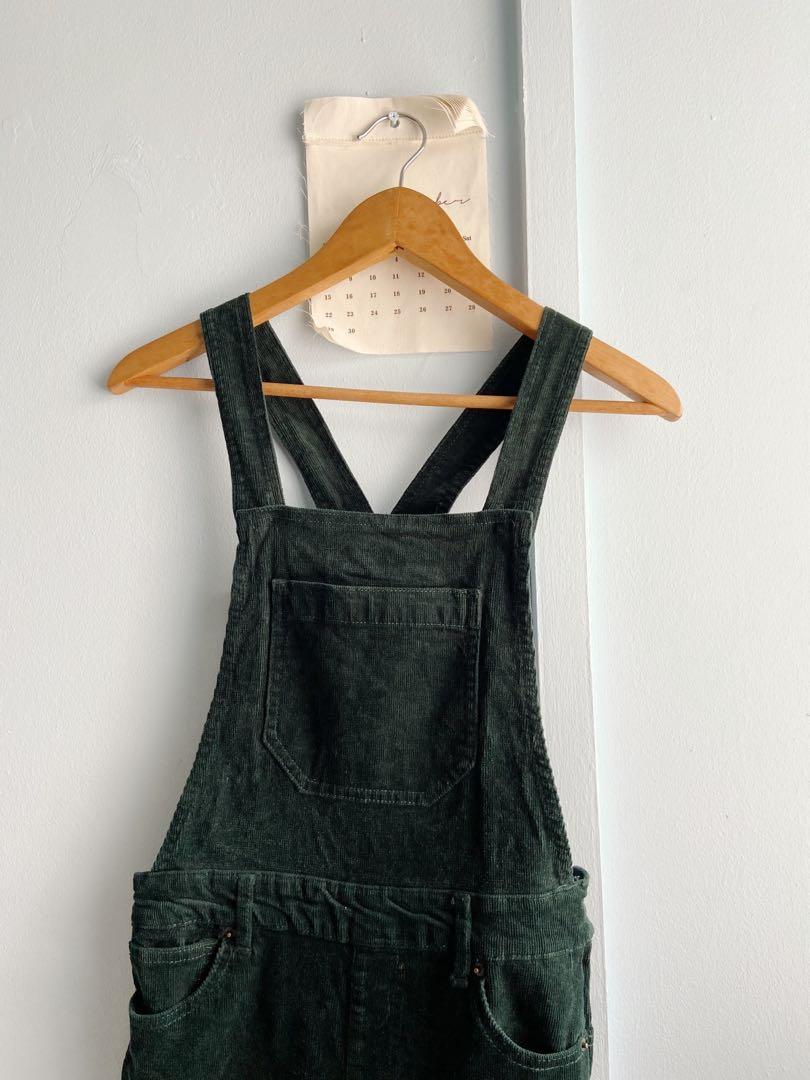Forever 21 2025 green overalls