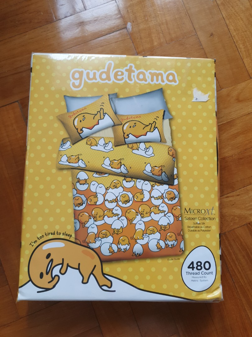 Gudetama Queen Bedsheet, Everything Else on Carousell
