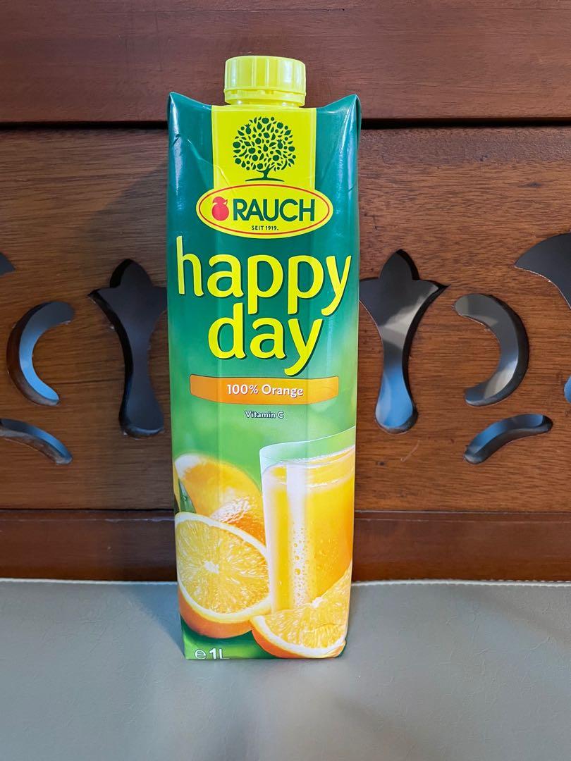 Happy Day 100% Orange Juice (Category: Local Eats) located in Cainta. Submitted by napster27 (Listing ID 1066228434, Image 1). Description: - 1 liter - Expiry: July 2 2021 - 100% orange - Source of Vitamin C - Rauch product - 100% vegan, 100% fruit .