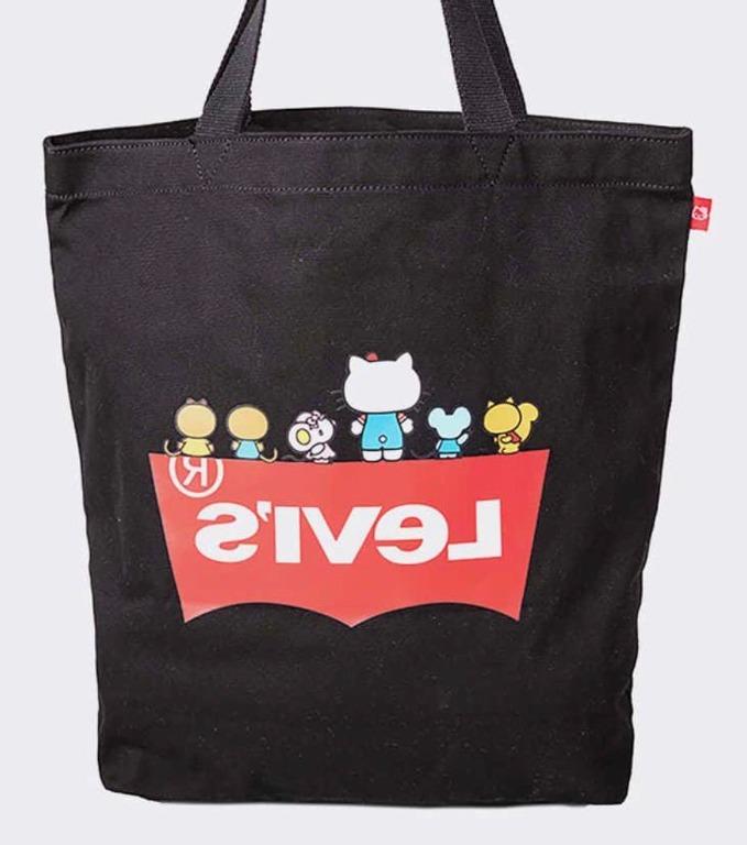 Levi's hello sales kitty tote bag