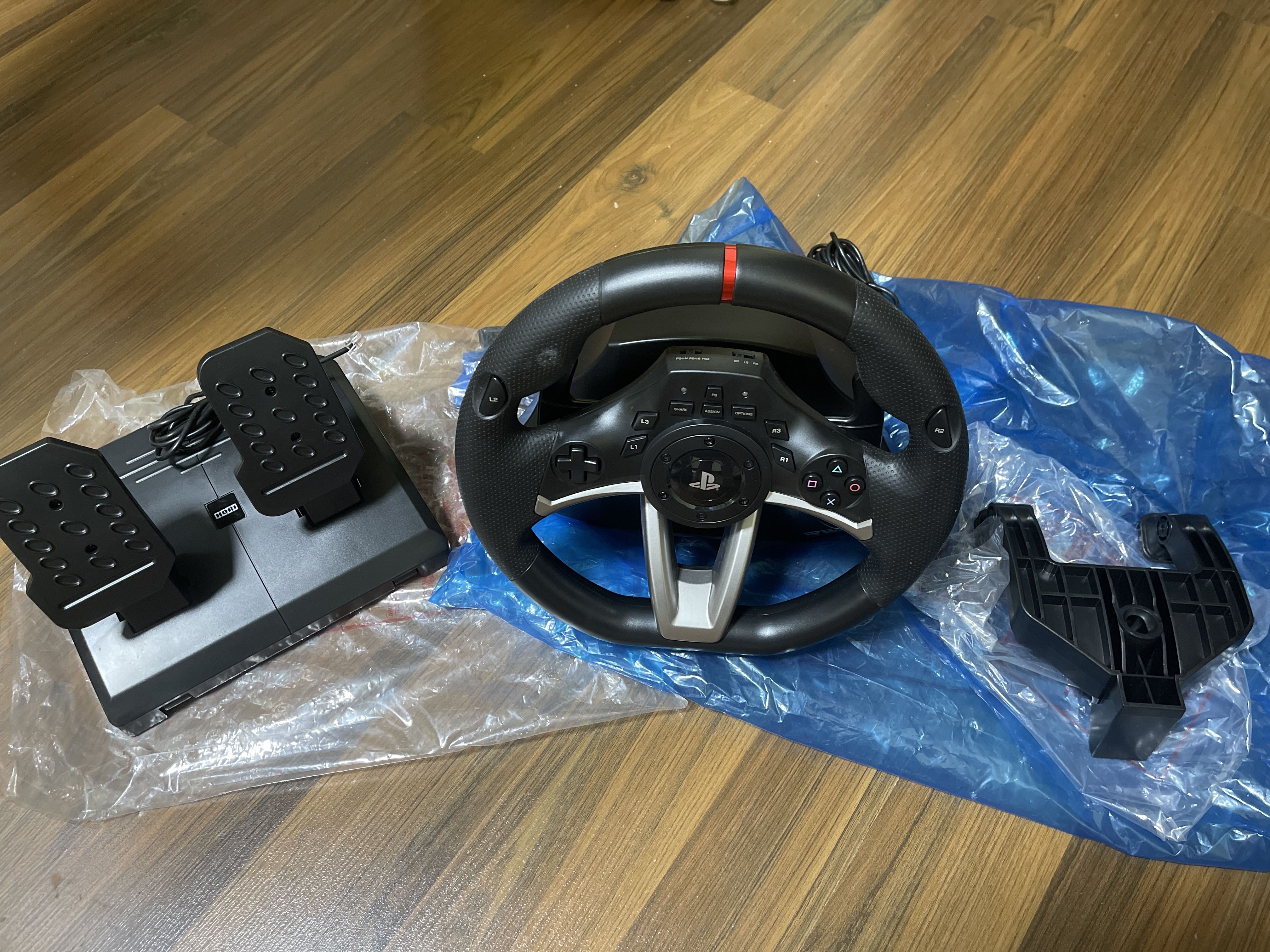 PlayStation Hori steering wheel, Computers & Tech, Parts & Accessories, Other Accessories on