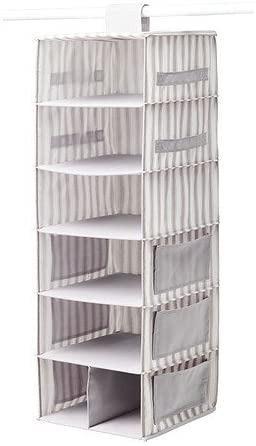 Grey SVIRA Hanging storage with 7 compartments 30x30x95 cm-IKEA-Brand New 