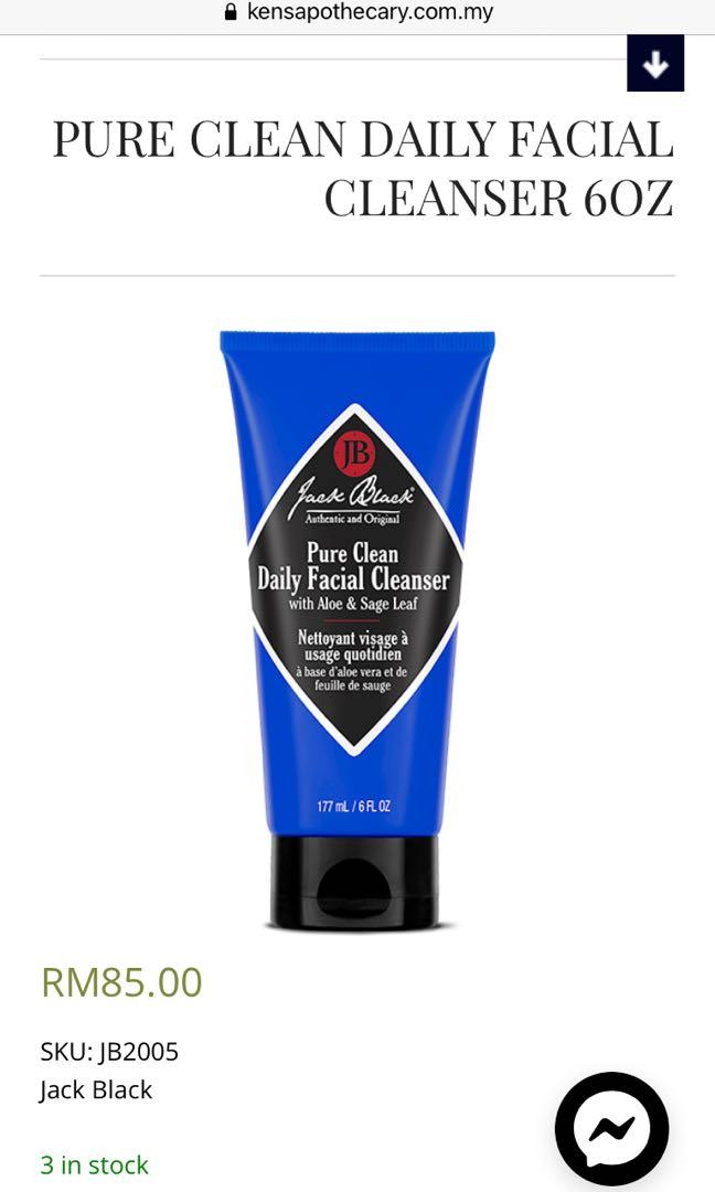 jack black facial cleanser