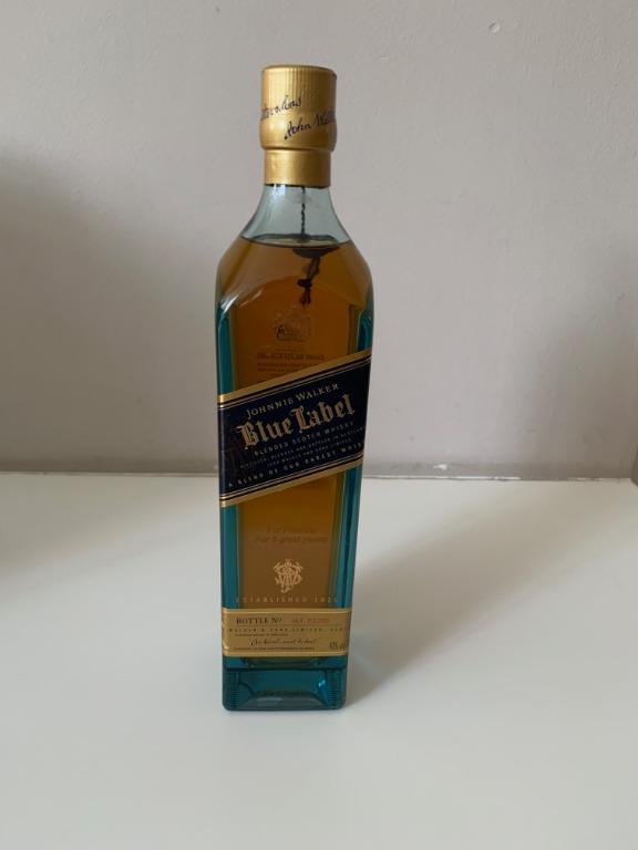 Johnnie Walker Blue Label 70cl with Engraving, Food & Drinks ...