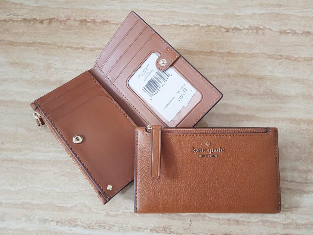 Kate spade jackson outlet small slim bifold wallet