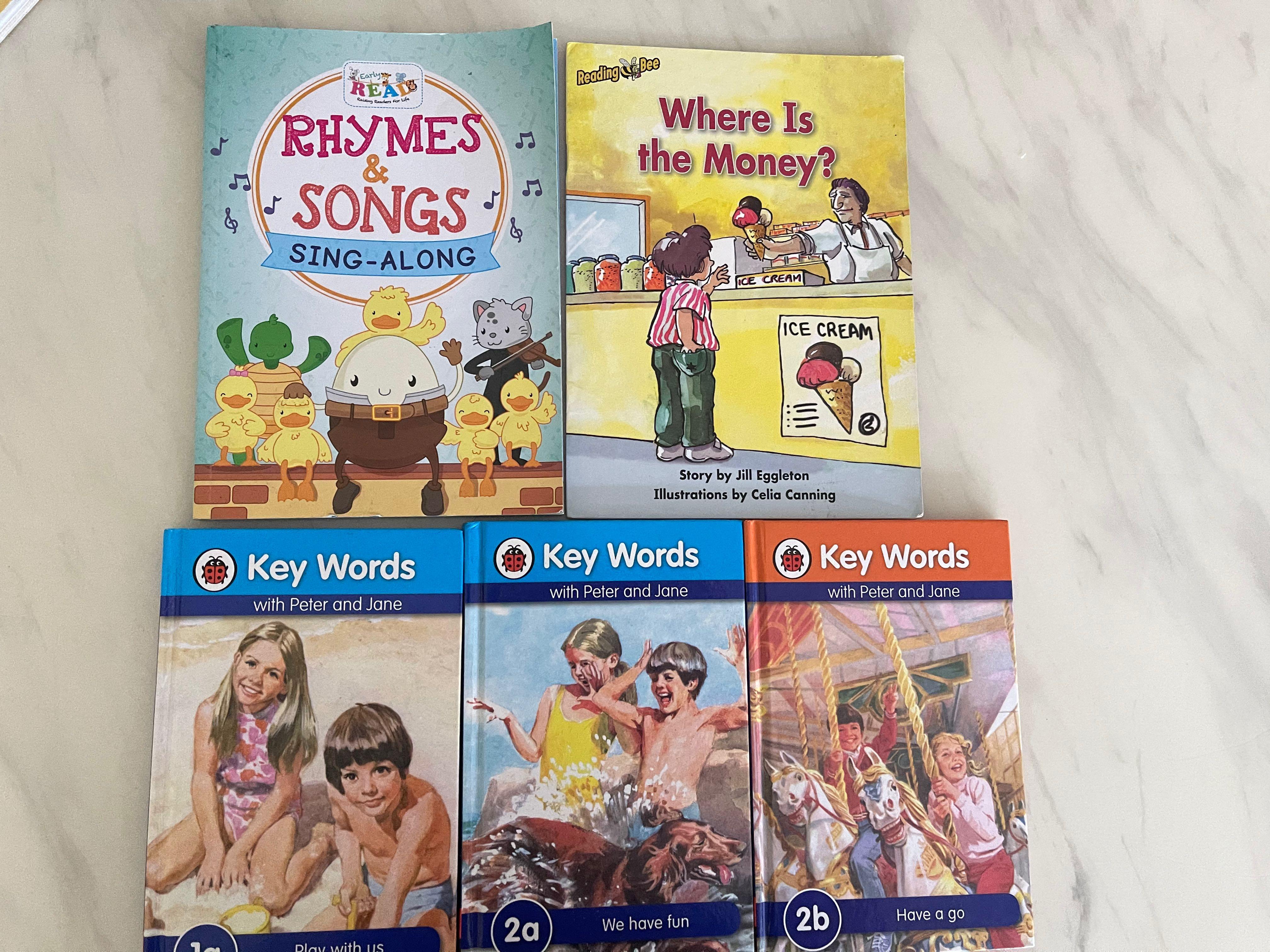 Key Words With Peter And Jane Book With Free Activity Books Hobbies Toys Books Magazines Children S Books On Carousell