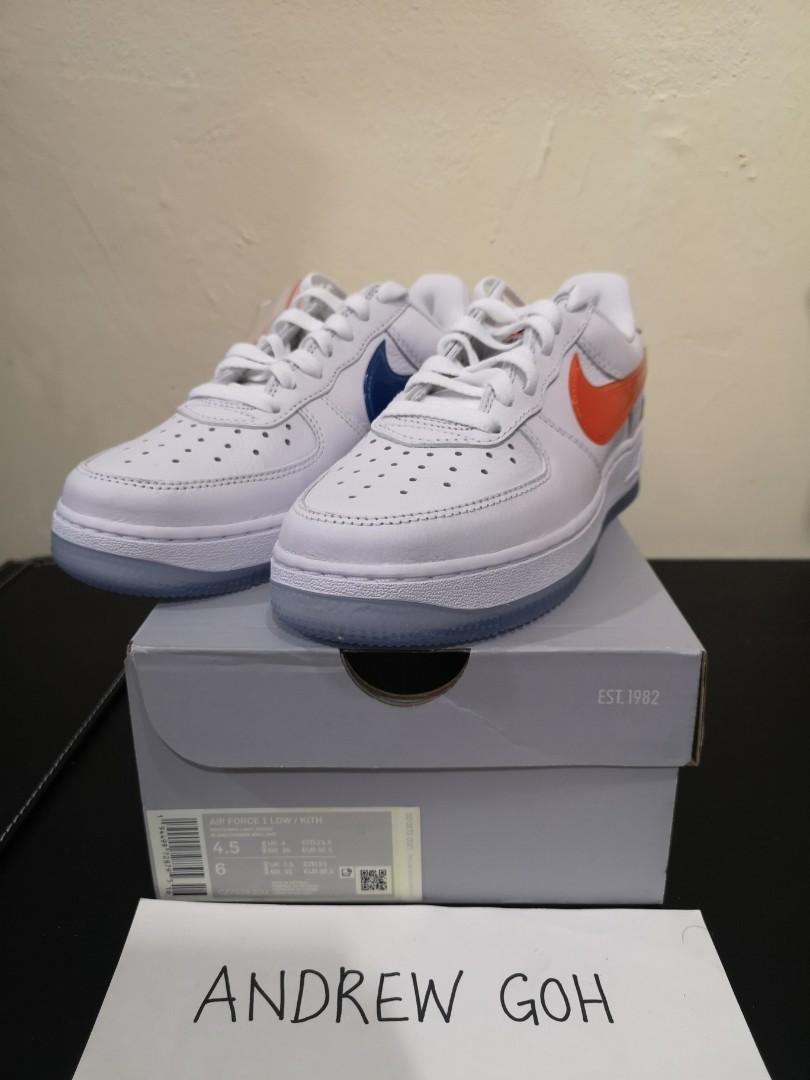 Kith x Nike Air Force 1 Low - NYC, Women's Fashion, Footwear, Sneakers on  Carousell