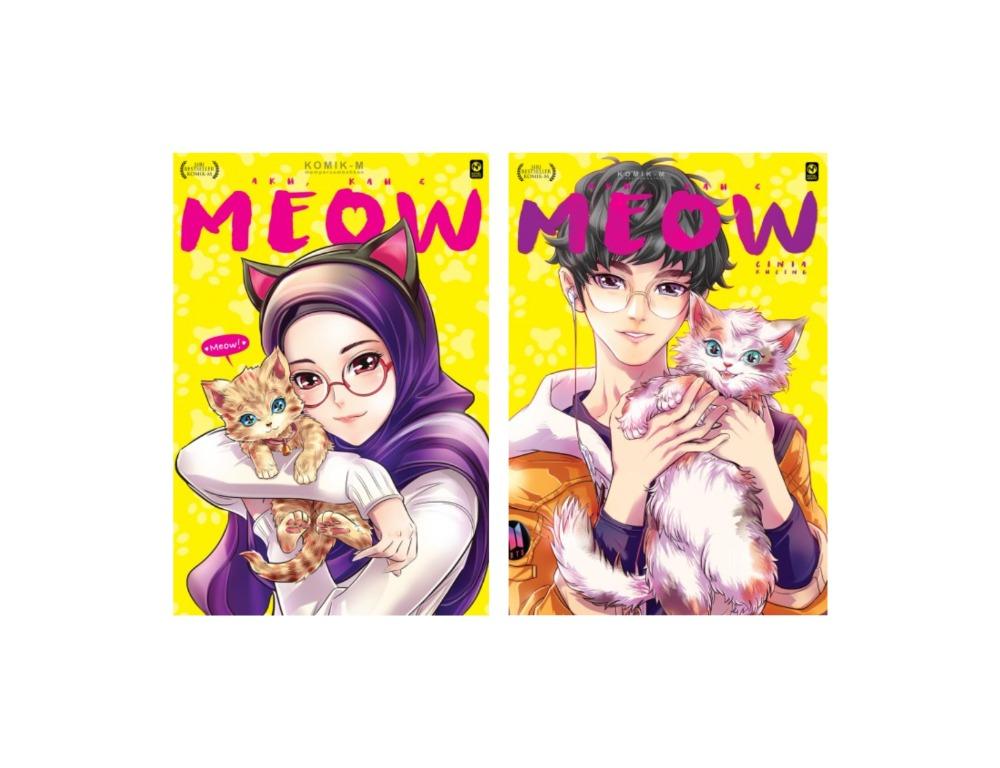 Komik-M: Aku, Kau u0026 Meow/ Aku, Kau u0026 Meow #2: Cinta Kucing, Books 