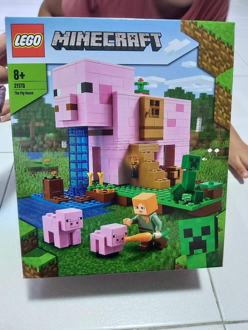 Lego Minecraft The Pig House Hobbies Toys Toys Games On Carousell