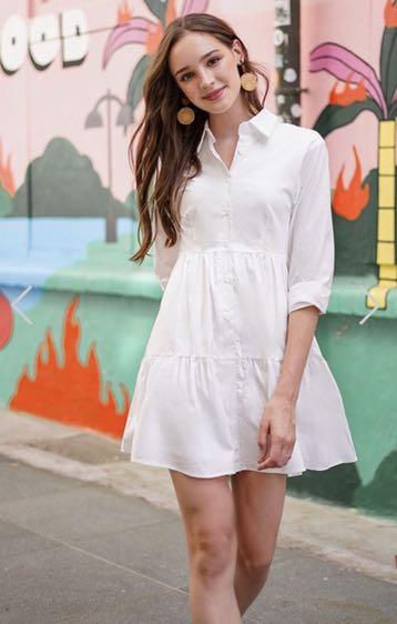 Babydoll tank top dress clearance