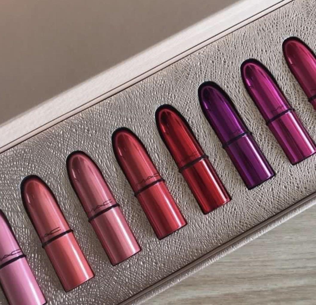 mac snowball lipstick set