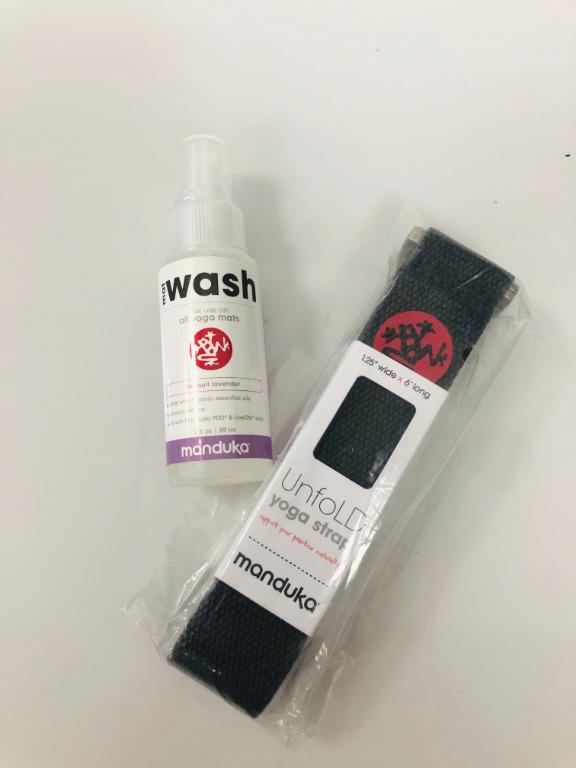 Manduka Yoga Strap Yoga Mat Spray 2 Oz 56ml Sports Sports Games Equipment On Carousell