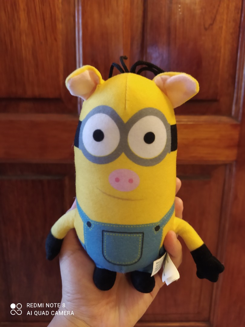 Minion sales pig plush
