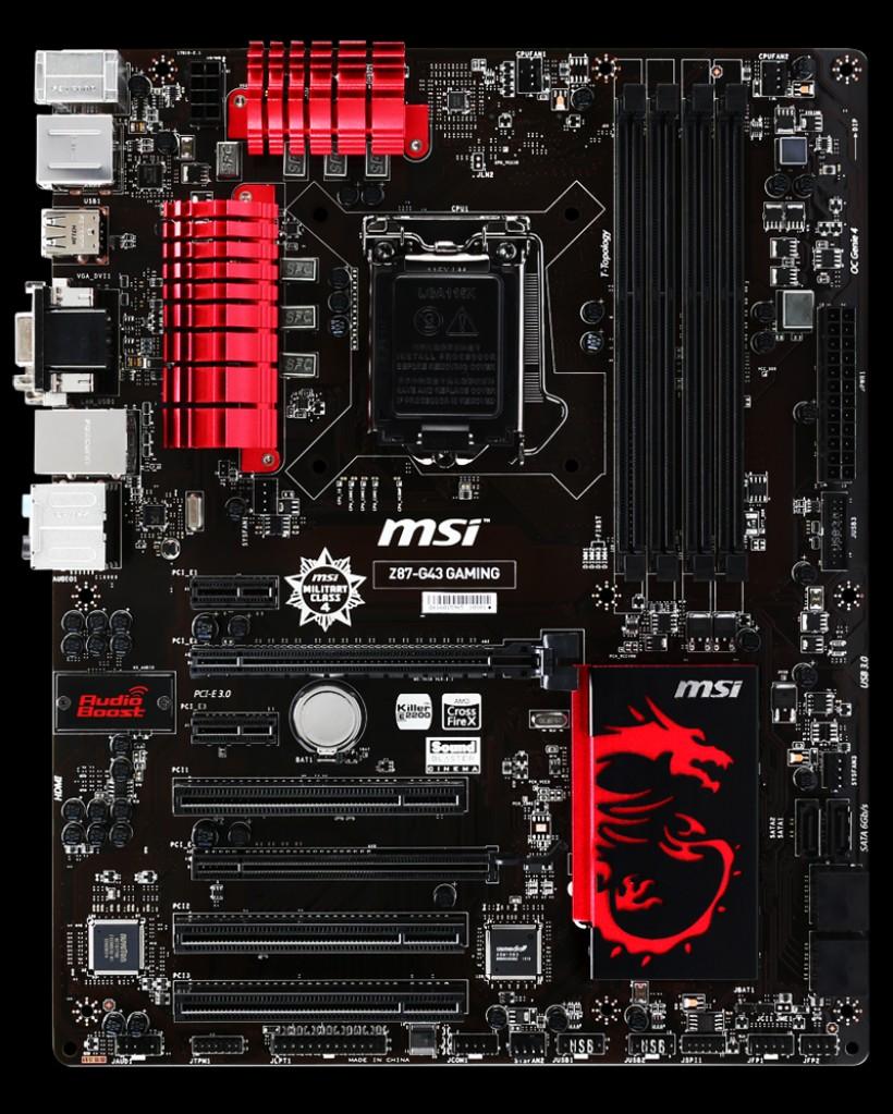 Z87 Msi Military Motherboard UNTUK Motherboard GAMING MSI Z87-GD65