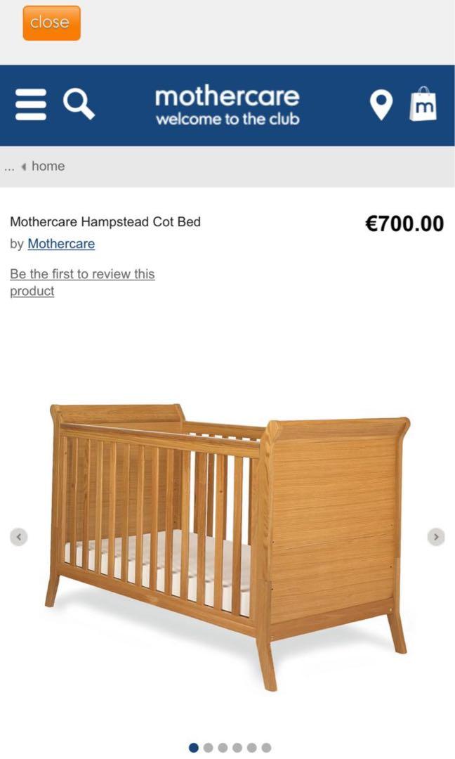 Mothercare hampstead cot bed 2025