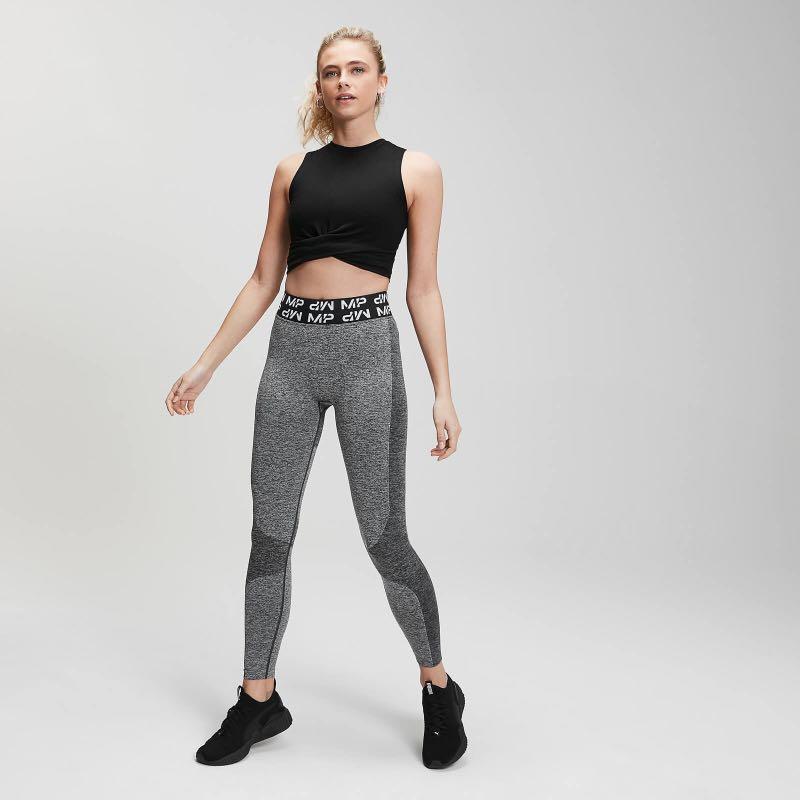 Black cotton high waisted shaper leggings, Women's Fashion, Activewear on  Carousell