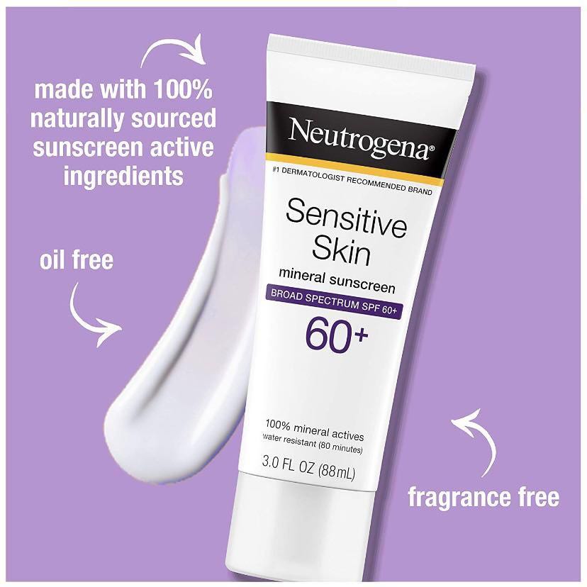 neutrogena sensitive skin spf