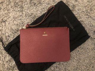 NEW Mimco Maroon pouch