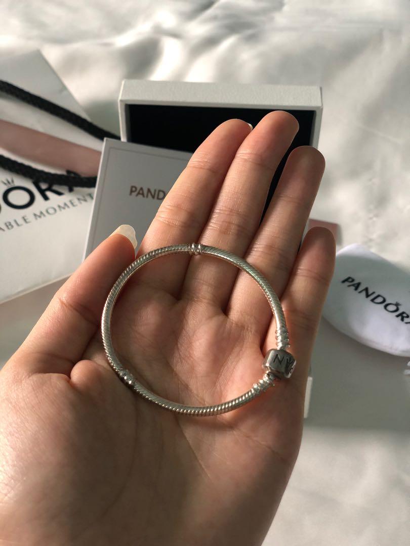 PANDORA CHARM BRACELET - sterling 