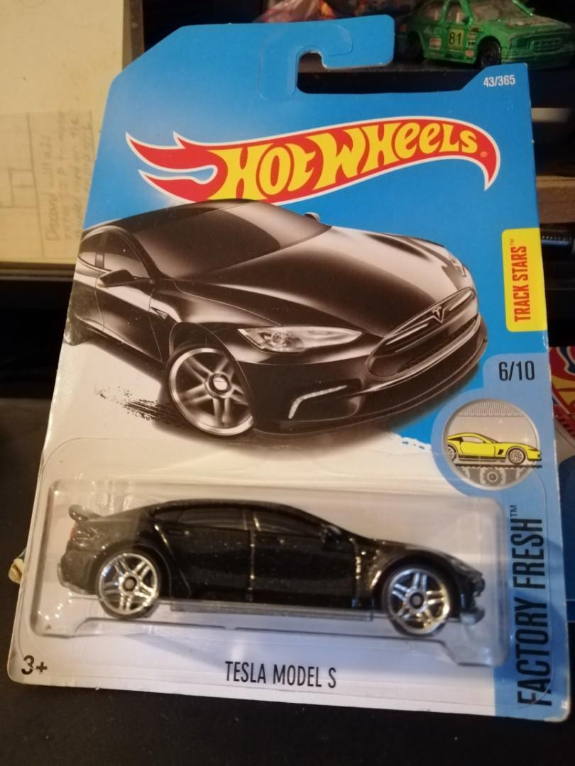 Hot wheels tesla 2024 model s black