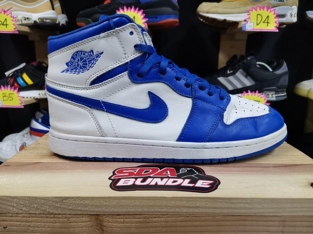 Jordan 1 hyper top royal custom
