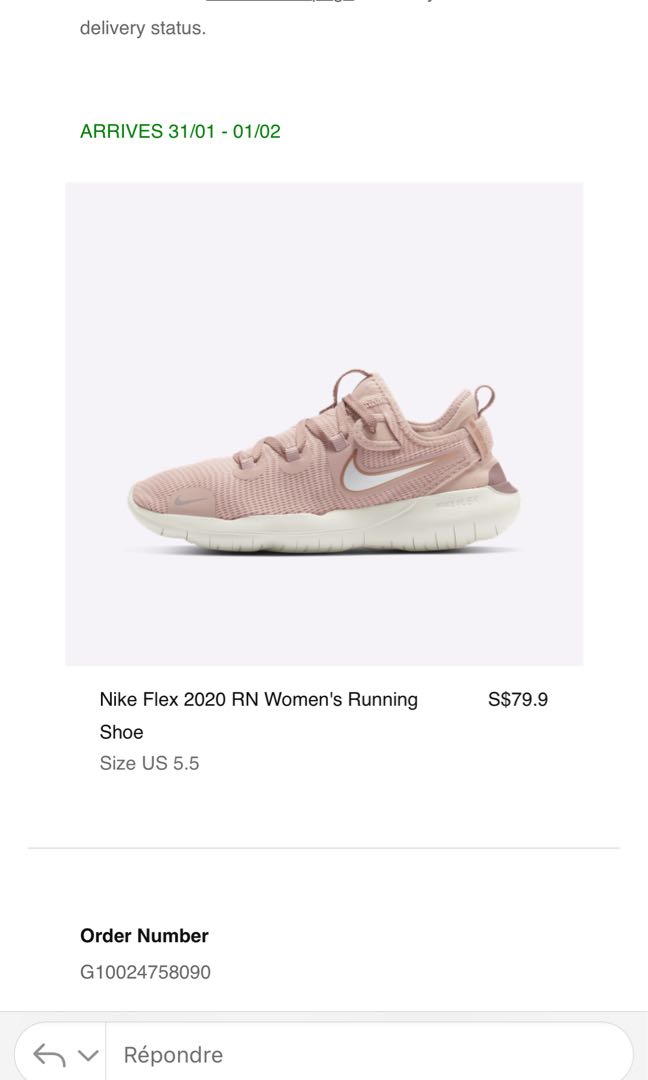 Nike Flex 2020 RN Women s Running Shoe US 5.5 Women s Fashion Footwear Sneakers on Carousell
