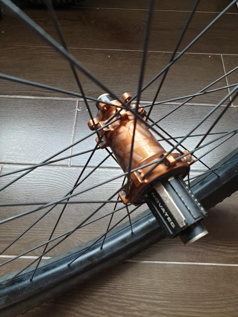 Nukeproof Horizon V1 27.5 650b Wheelset with Schwalbe Rocket