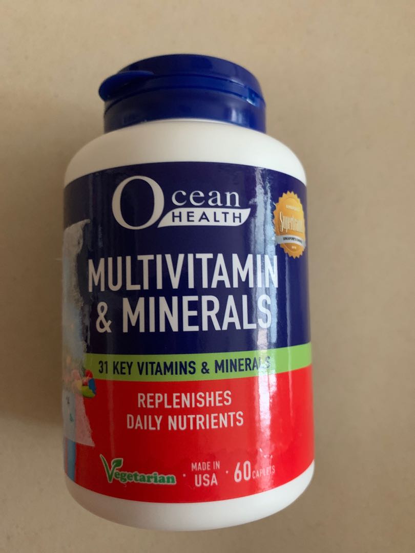 Ocean Health Multivitamin & Mineral, Health & Nutrition, Health Supplements, Vitamins