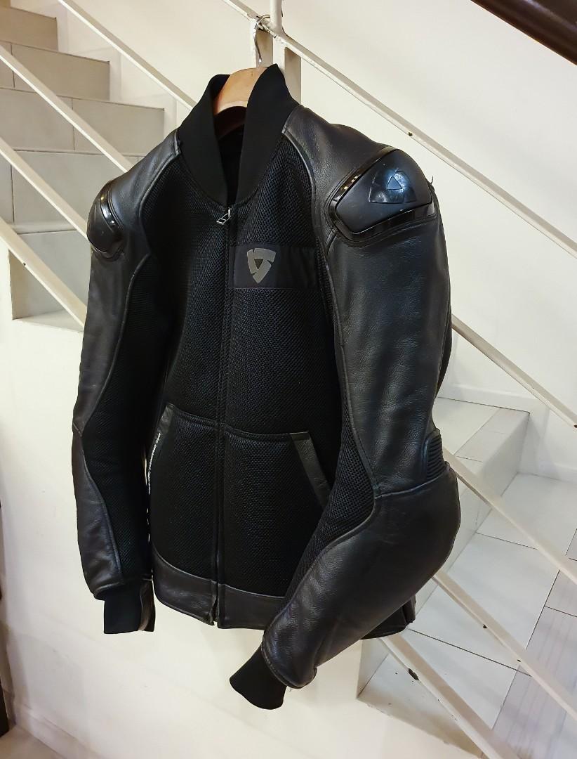 Blake Genuine Leather Jacket With Hood