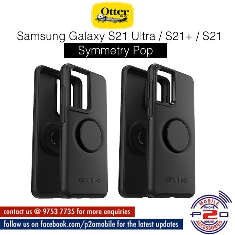 Otterbox Symmetry Pop Case For Samsung Galaxy S21 Ultra S21 S21 5g Mobile Phones Gadgets Mobile Gadget Accessories Cases Sleeves On Carousell