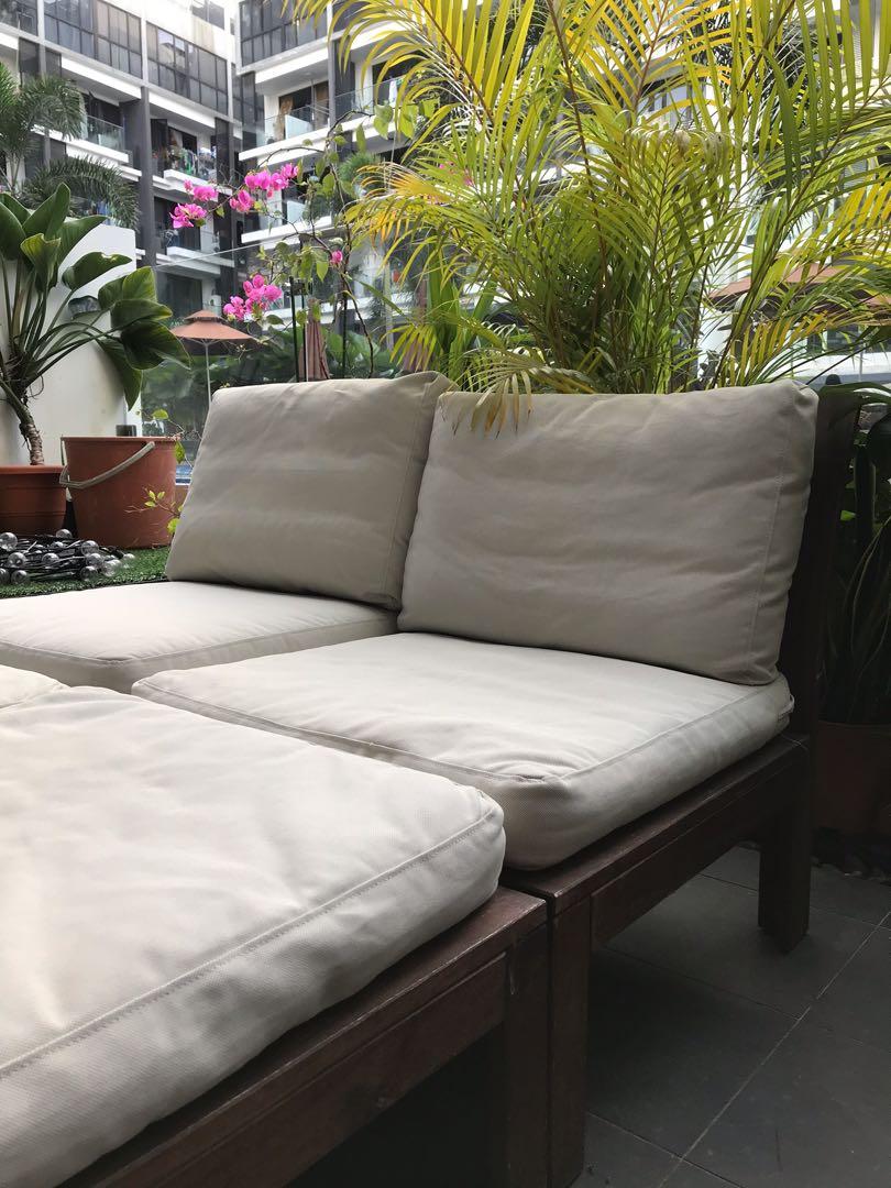 ikea applaro outdoor sofa furniture home living furniture chairs on carousell
