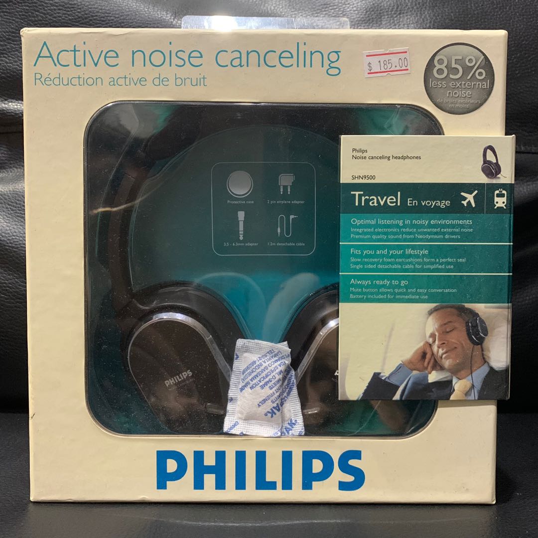 Philips noise cancelling headphones discount shn9500