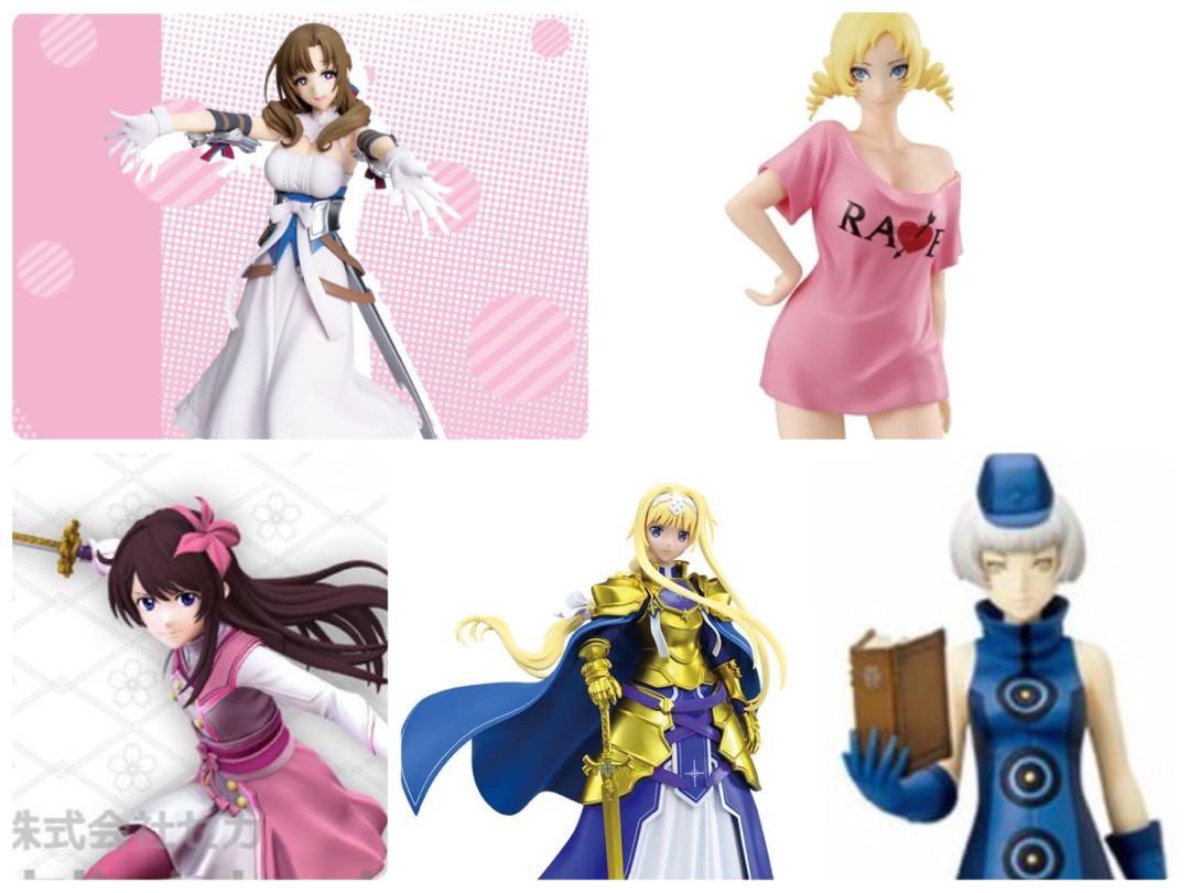 P O Arrival Next Week Original Limited Anime Figures Sao Alice Catherine Persona 3 Elizabeth Oosuki Mamako Sakura Wars Toys Games Action Figures Collectibles On Carousell