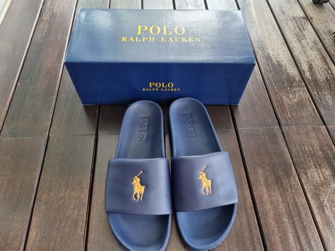 Polo Ralph Lauren Pony Pool Slide Slipper Sandal