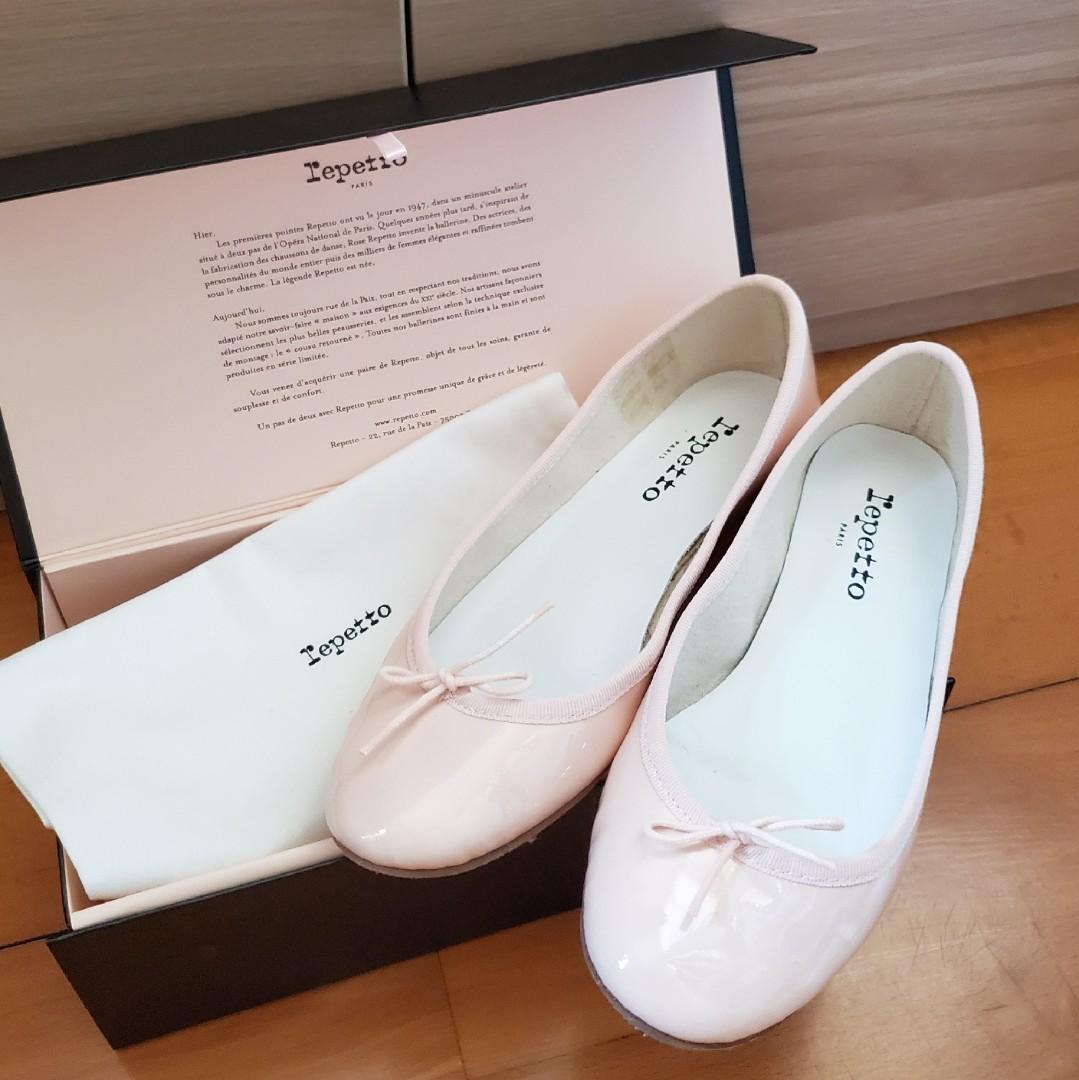 Repetto Cendrillon Baby Pink Ballerinas Flats 粉色芭蕾舞平底鞋, 女