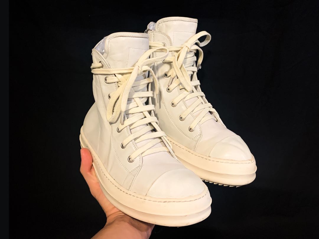 Rick owens clearance milk ramones