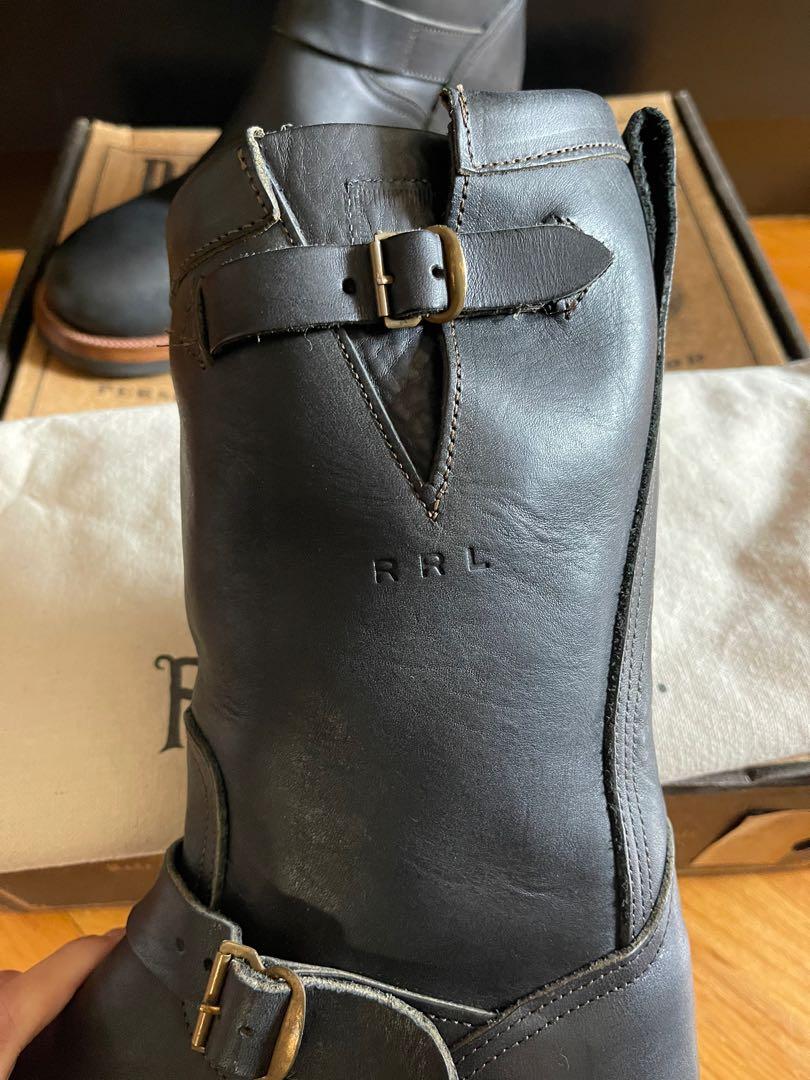 Rrl murdock engineer boots on sale