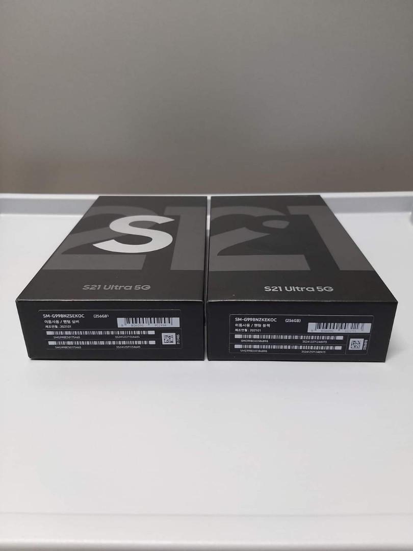 S21 ULTRA 5G (Category: Samsung) located in Makati City. Submitted by nicejed02 (Listing ID 1066276176, Image 3). Description: S21 ULTRA 5G 62,999 KOREAN VARIANT SINGLE SIM 256GB BRANDNEW SEALED DM ME.