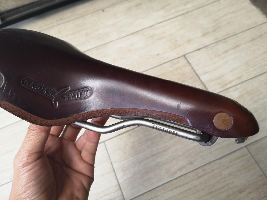 Brooks swift titanium saddle hotsell
