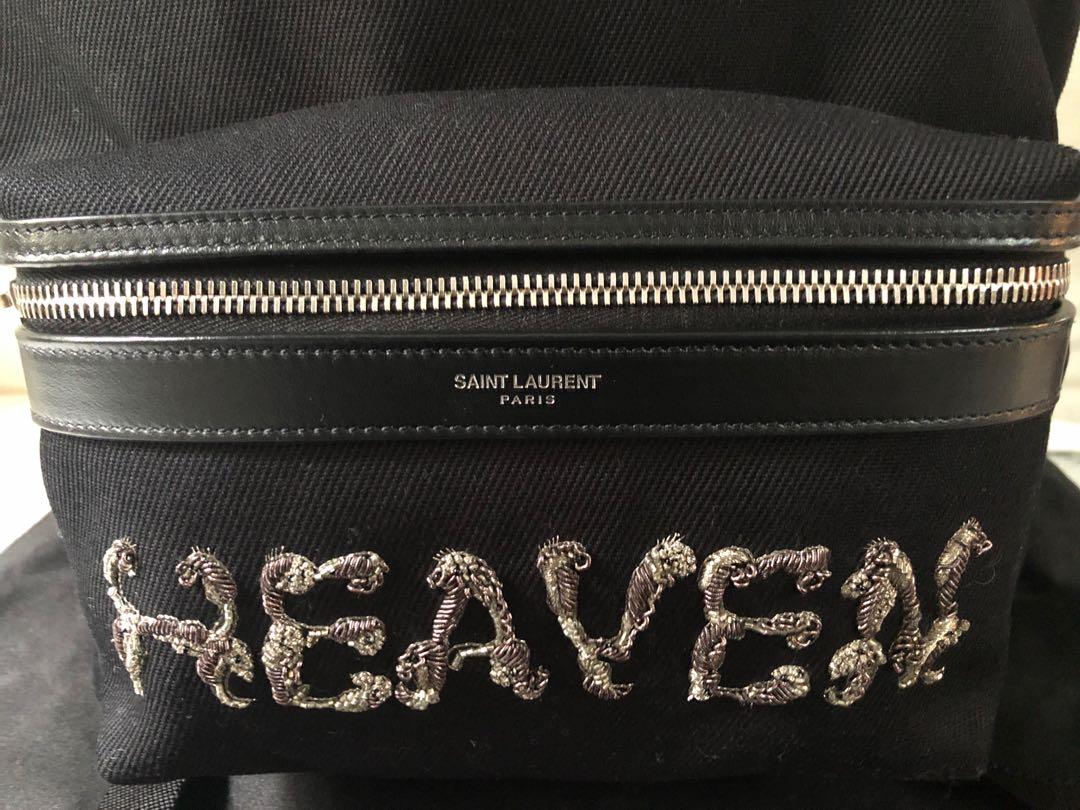 Saint laurent heaven 2025 backpack